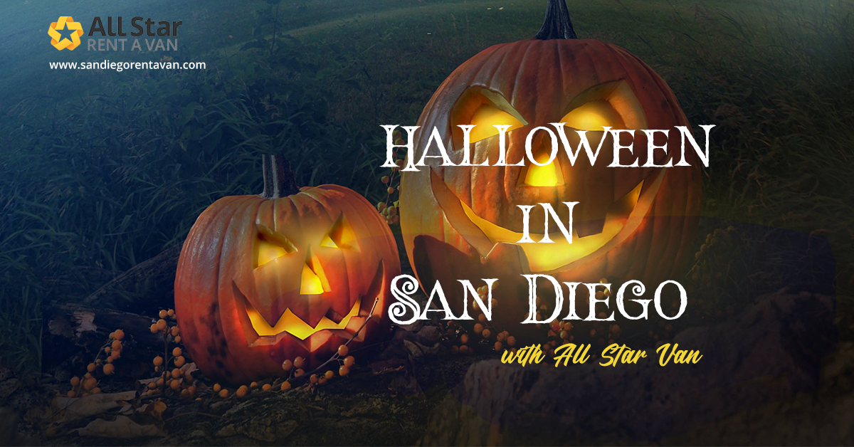 Halloween in San Diego All Star Rent A Van